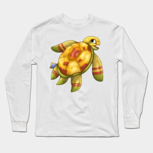 Cherrapin: Yellow Long Sleeve T-Shirt